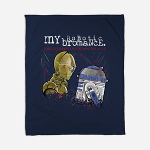 My Robotic Bromance-None-Fleece-Blanket-zascanauta