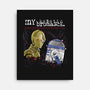 My Robotic Bromance-None-Stretched-Canvas-zascanauta