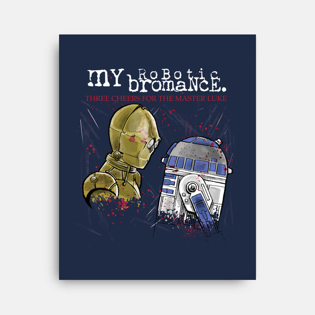My Robotic Bromance-None-Stretched-Canvas-zascanauta
