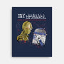 My Robotic Bromance-None-Stretched-Canvas-zascanauta