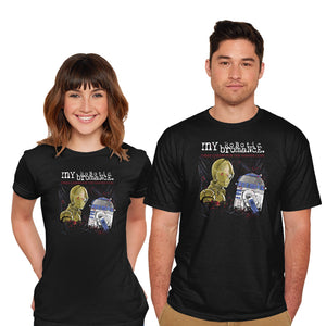 My Robotic Bromance-Mens-Basic-Tee-zascanauta