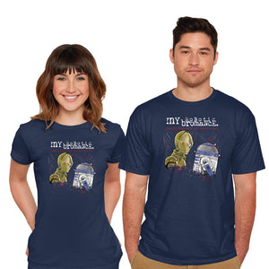 My Robotic Bromance-Mens-Basic-Tee-zascanauta
