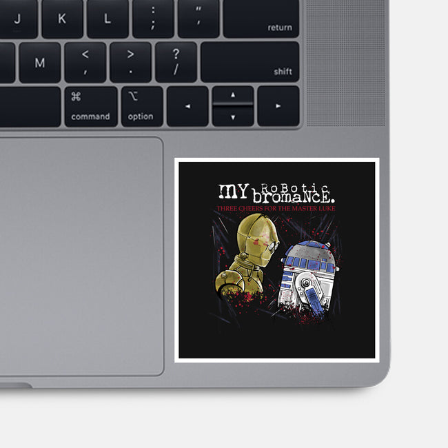My Robotic Bromance-None-Glossy-Sticker-zascanauta