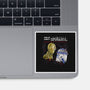 My Robotic Bromance-None-Glossy-Sticker-zascanauta
