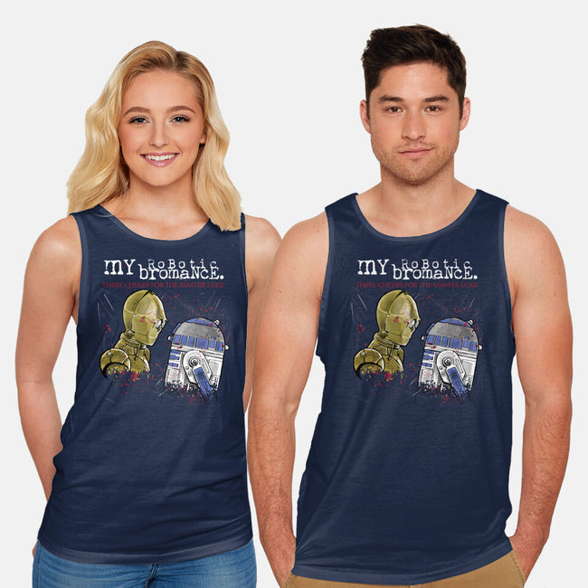 My Robotic Bromance-Unisex-Basic-Tank-zascanauta