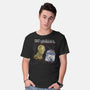 My Robotic Bromance-Mens-Basic-Tee-zascanauta