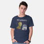 My Robotic Bromance-Mens-Basic-Tee-zascanauta