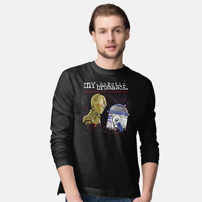 My Robotic Bromance-Mens-Long Sleeved-Tee-zascanauta