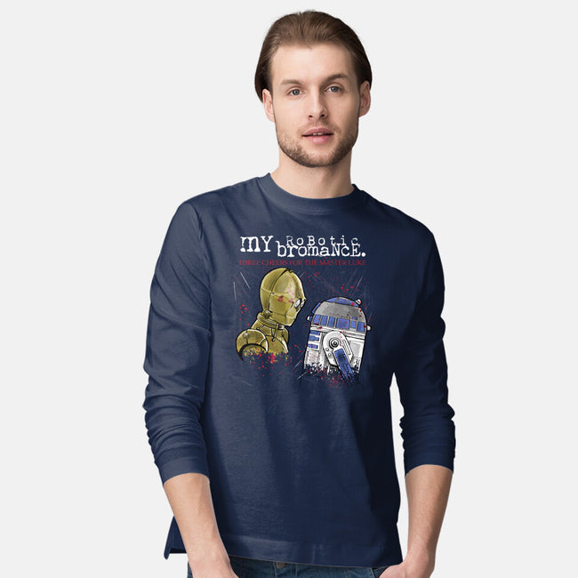 My Robotic Bromance-Mens-Long Sleeved-Tee-zascanauta