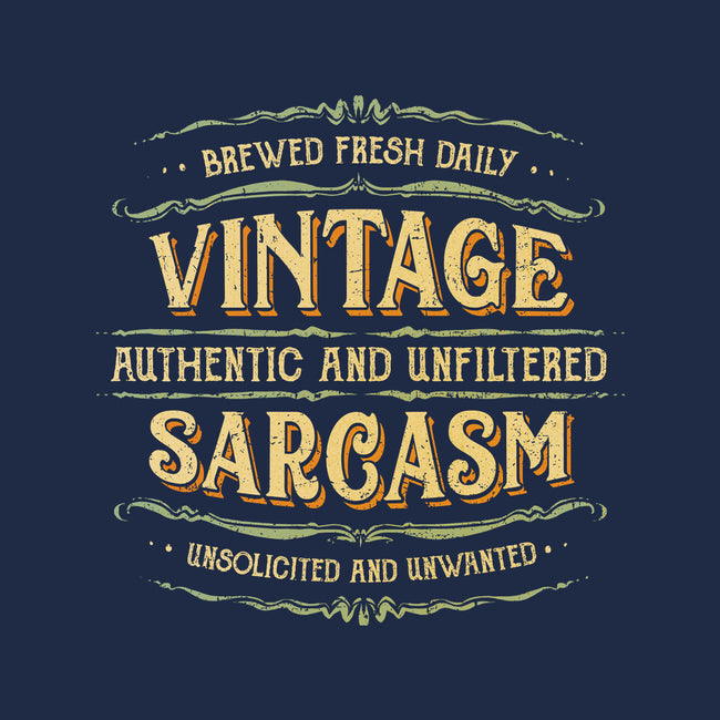 Vintage Sarcasm-Unisex-Basic-Tee-kg07