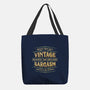 Vintage Sarcasm-None-Basic Tote-Bag-kg07