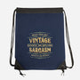 Vintage Sarcasm-None-Drawstring-Bag-kg07