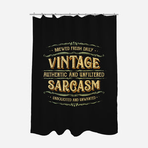 Vintage Sarcasm-None-Polyester-Shower Curtain-kg07
