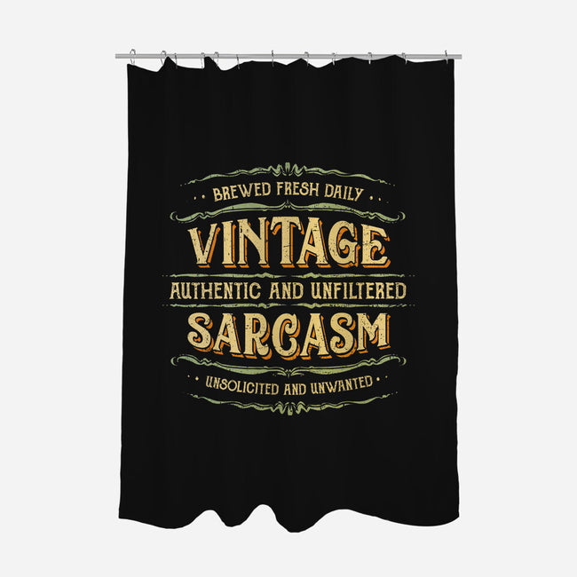 Vintage Sarcasm-None-Polyester-Shower Curtain-kg07