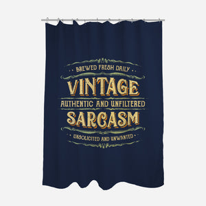 Vintage Sarcasm-None-Polyester-Shower Curtain-kg07