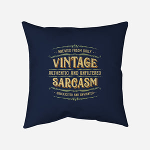 Vintage Sarcasm-None-Removable Cover w Insert-Throw Pillow-kg07