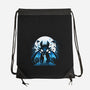 Dragon Fly Moon-None-Drawstring-Bag-Vallina84