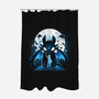 Dragon Fly Moon-None-Polyester-Shower Curtain-Vallina84