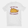 The Fat And The Furriest-Womens-Fitted-Tee-kg07
