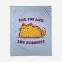 The Fat And The Furriest-None-Fleece-Blanket-kg07