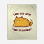 The Fat And The Furriest-None-Fleece-Blanket-kg07
