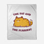 The Fat And The Furriest-None-Fleece-Blanket-kg07