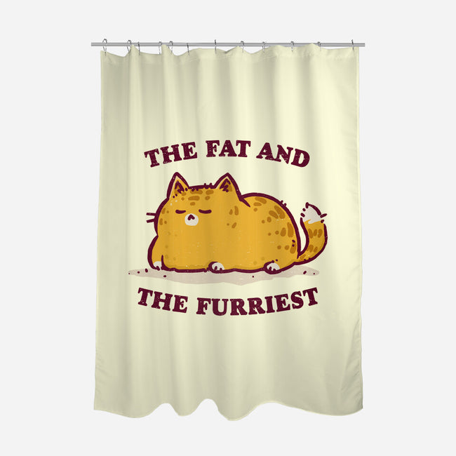 The Fat And The Furriest-None-Polyester-Shower Curtain-kg07