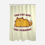The Fat And The Furriest-None-Polyester-Shower Curtain-kg07