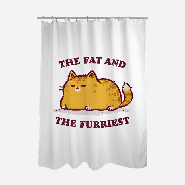The Fat And The Furriest-None-Polyester-Shower Curtain-kg07