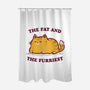 The Fat And The Furriest-None-Polyester-Shower Curtain-kg07