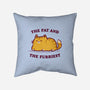 The Fat And The Furriest-None-Removable Cover w Insert-Throw Pillow-kg07