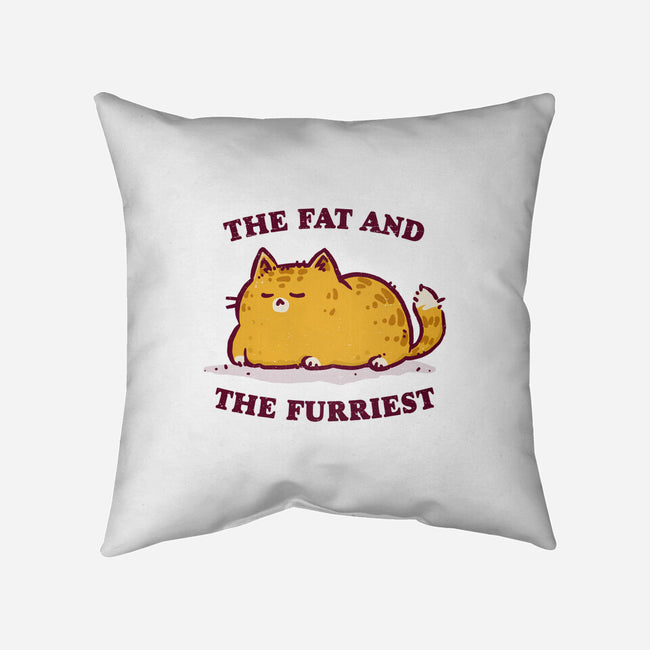 The Fat And The Furriest-None-Removable Cover w Insert-Throw Pillow-kg07