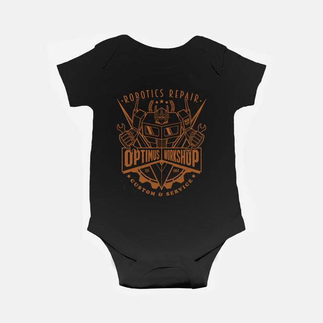 Optimus Workshop-Baby-Basic-Onesie-Getsousa!