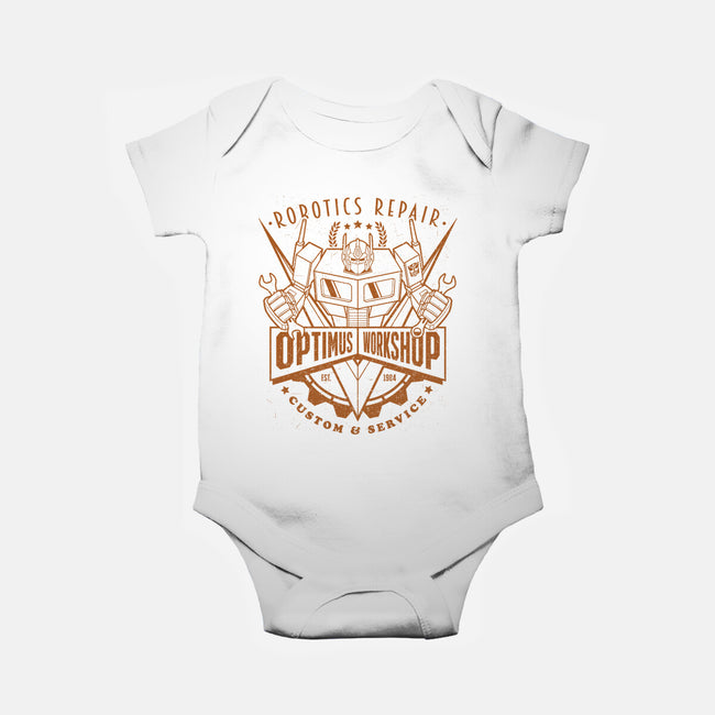 Optimus Workshop-Baby-Basic-Onesie-Getsousa!