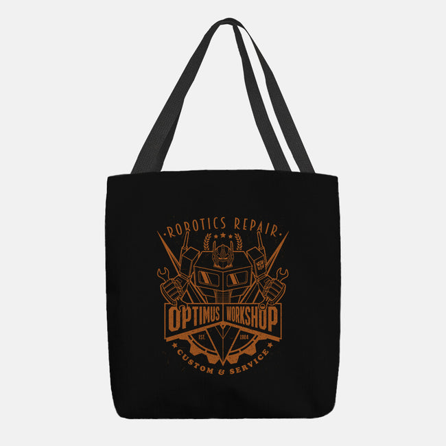 Optimus Workshop-None-Basic Tote-Bag-Getsousa!