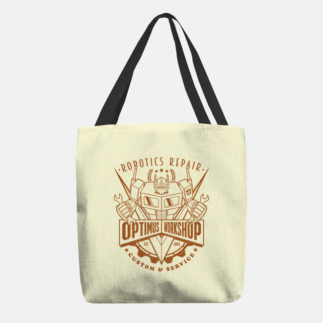 Optimus Workshop-None-Basic Tote-Bag-Getsousa!