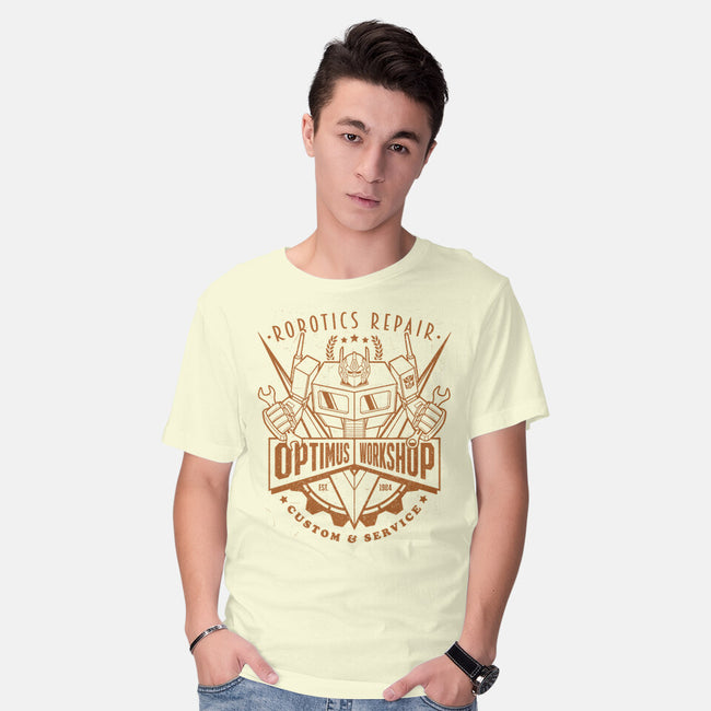 Optimus Workshop-Mens-Basic-Tee-Getsousa!