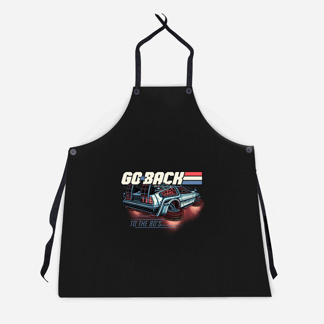 Go Back To The 80s-Unisex-Kitchen-Apron-momma_gorilla