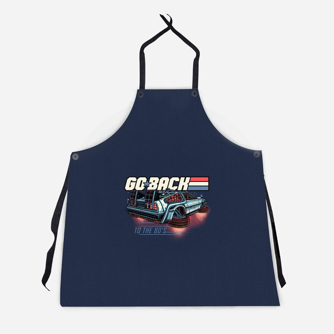 Go Back To The 80s-Unisex-Kitchen-Apron-momma_gorilla