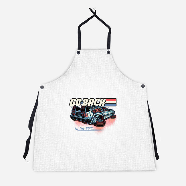 Go Back To The 80s-Unisex-Kitchen-Apron-momma_gorilla