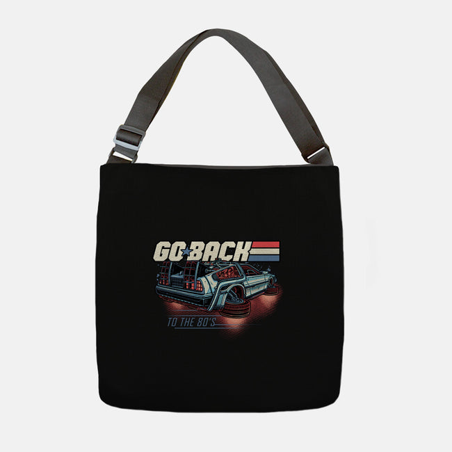 Go Back To The 80s-None-Adjustable Tote-Bag-momma_gorilla