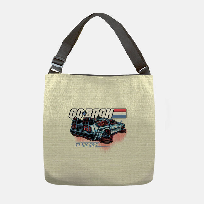 Go Back To The 80s-None-Adjustable Tote-Bag-momma_gorilla