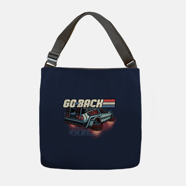 Go Back To The 80s-None-Adjustable Tote-Bag-momma_gorilla
