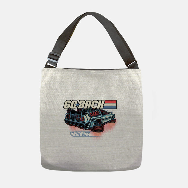 Go Back To The 80s-None-Adjustable Tote-Bag-momma_gorilla