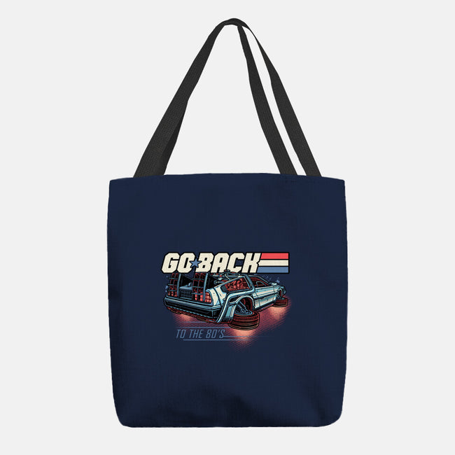 Go Back To The 80s-None-Basic Tote-Bag-momma_gorilla