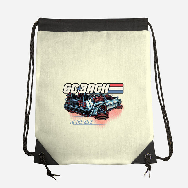 Go Back To The 80s-None-Drawstring-Bag-momma_gorilla