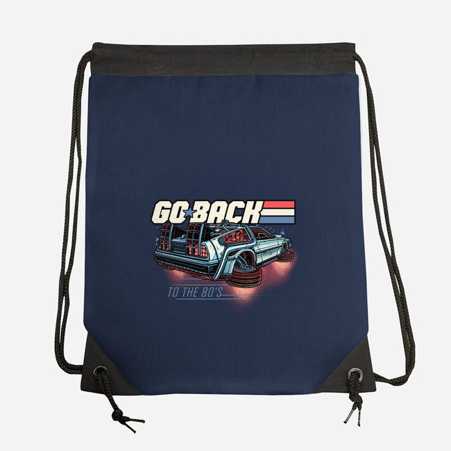 Go Back To The 80s-None-Drawstring-Bag-momma_gorilla