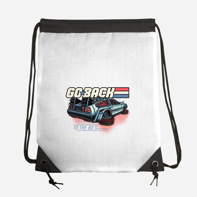 Go Back To The 80s-None-Drawstring-Bag-momma_gorilla