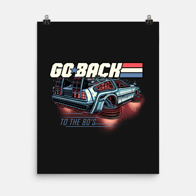 Go Back To The 80s-None-Matte-Poster-momma_gorilla