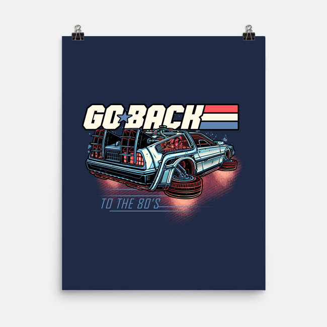 Go Back To The 80s-None-Matte-Poster-momma_gorilla